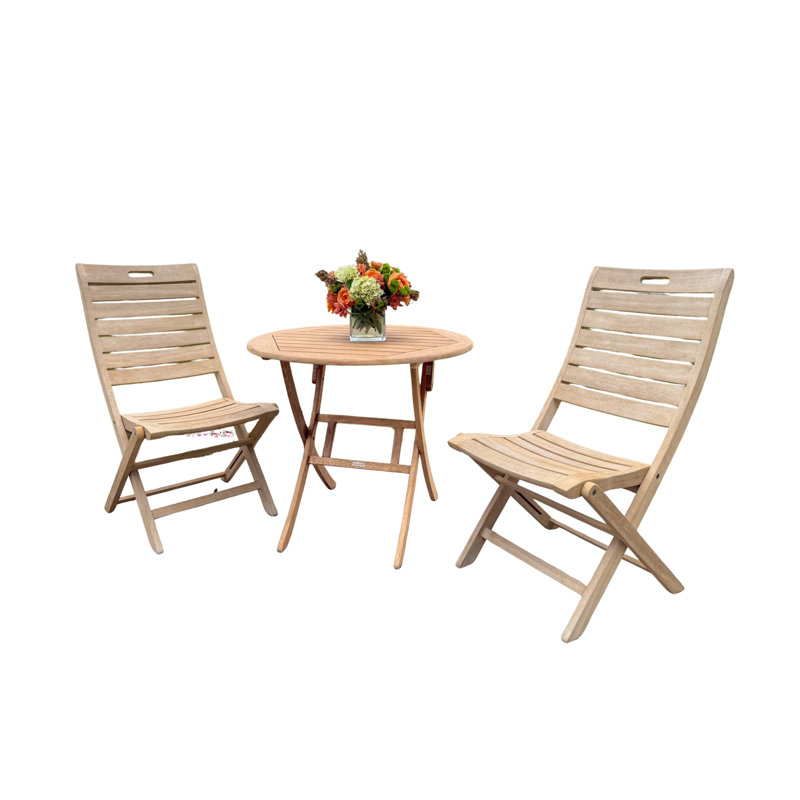 3 pièces Ensemble bistro antique Eucalyptus