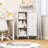 35.43"H Metal Locker Storage Cabinet ,Steel Office Locker with 2 Adjustable Shelves-119619823