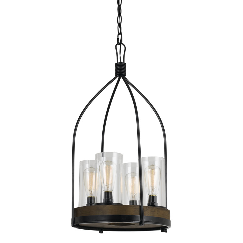 Khalic 4 - Light Lantern Geometric Chandelier