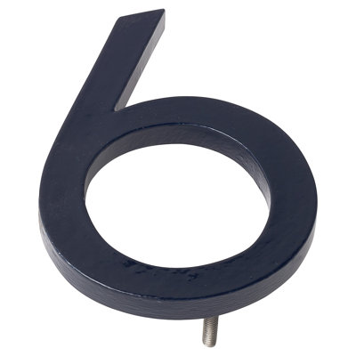 4 in. Flat Floating Mount House Number