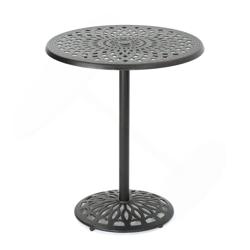 Cast Aluminium 35'' ROUND BAR TABLE
