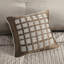 Ensemble de literie charmeuse 7 pièces Taupe-128921279