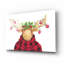 «Christmas Moose» par - Impression sans cadre-245234444