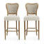 Tabouret de bar (ensemble de 2)