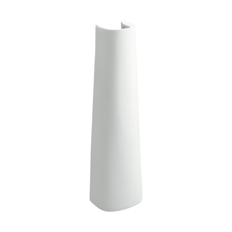 Sacramento Bathroom Sink Pedestal Base, White