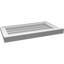 Cadre de seuil Brickmould, brun clair apprêté-101812907