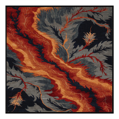Machine Washable Nature Brown Area Rug