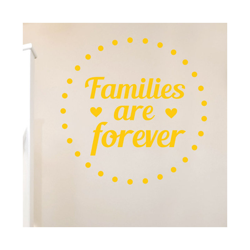 Wall Decal, Dark Yellow