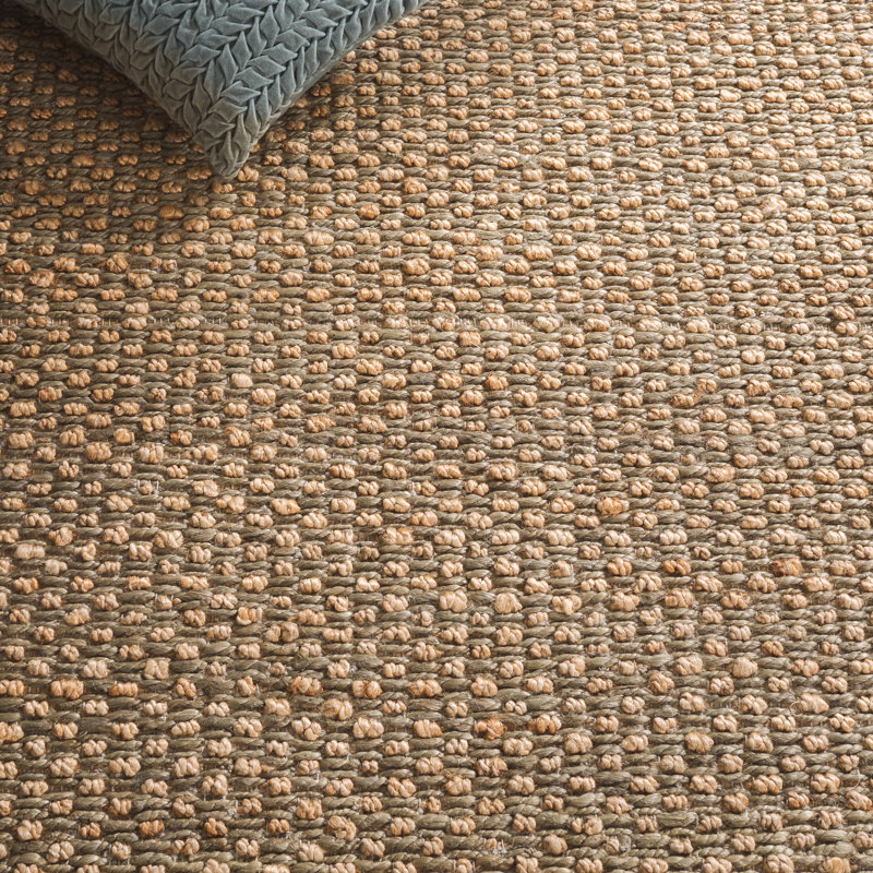 Kayden Natural Fiber Pit Loomed Jute Rug, Rectangle 5' x 8'