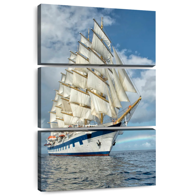 Mehar Tall Ship, 45" H x 28" W