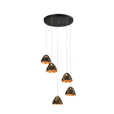 Isabeau 5 - Light LED Cluster Pendant