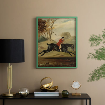 «Vintage Animal Print», reproduction encadrée LXII - bois massif