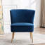 Chaise d'appoint en velours Tru-1276429214