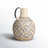 Toya Decorative Stoneware Vase with Painted Design and Handle