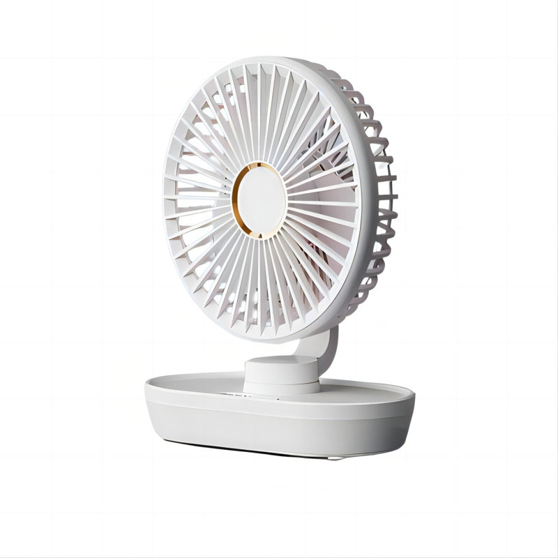 Ventilateur de bureau pour bureau, Blanc