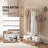 Merik Metal Adjustable Rolling Clothing Rack