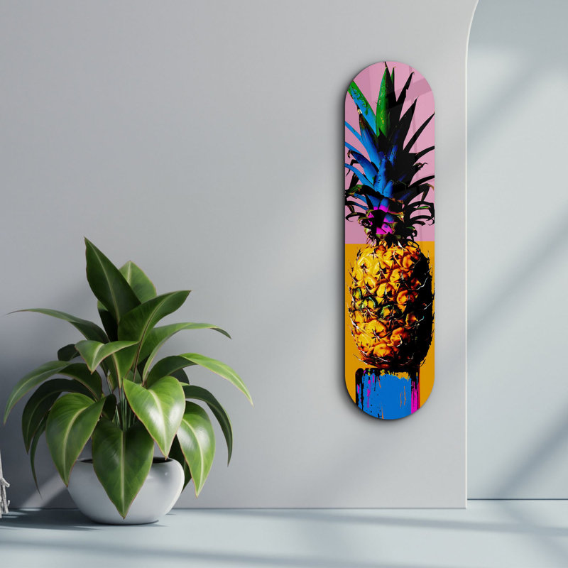 Peinture décorative en verre trempé