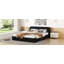 Grand lit plateforme tapissier-337960647
