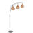 Andreiu 90.5'' Black Arched Floor Lamp