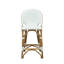 Jade 42" Tall Counter Stool, White