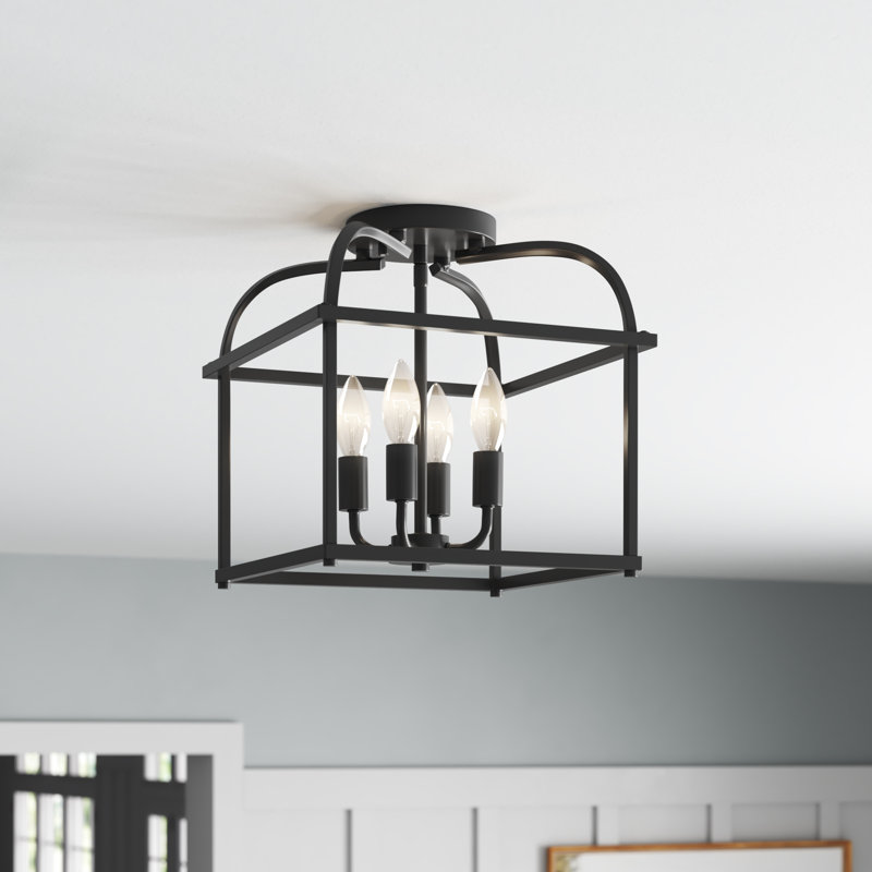 Condor Flush Mount, Matte Black