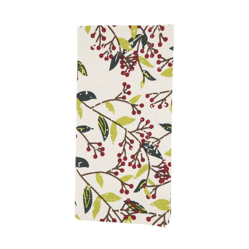 Serviette Red Berry Delight (ensemble de 4)