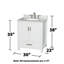 Sheffield 30" Single Bathroom Vanity Set-97621866