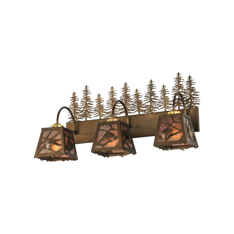 Rustic Lodge 3 - Light Vanity Light