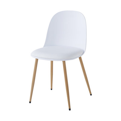 44.5cm H Upholstered Metal Side Chair