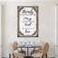 «Family Love Quote II», reproduction sur toile-600920495