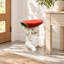 Table d'appoint pour lapin avec plateau de carottes
