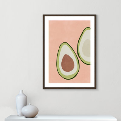Avocat tranché - reproduction d'art