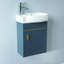 Ensemble de meuble-lavabo mural simple 17 po Detjon-1495260166