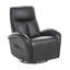 90 cm Wide Faux Leather Rocker and Swivel Recliner