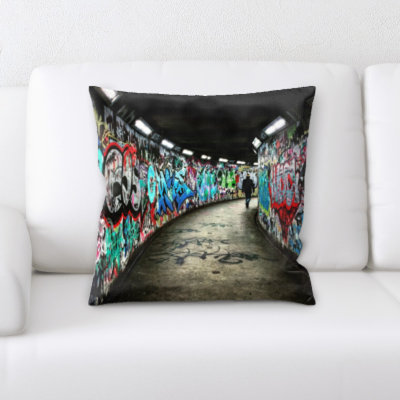 All Colors Throw Pillow