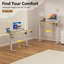 Bureau debout réglable électrique Oishee-884120245-884120246
