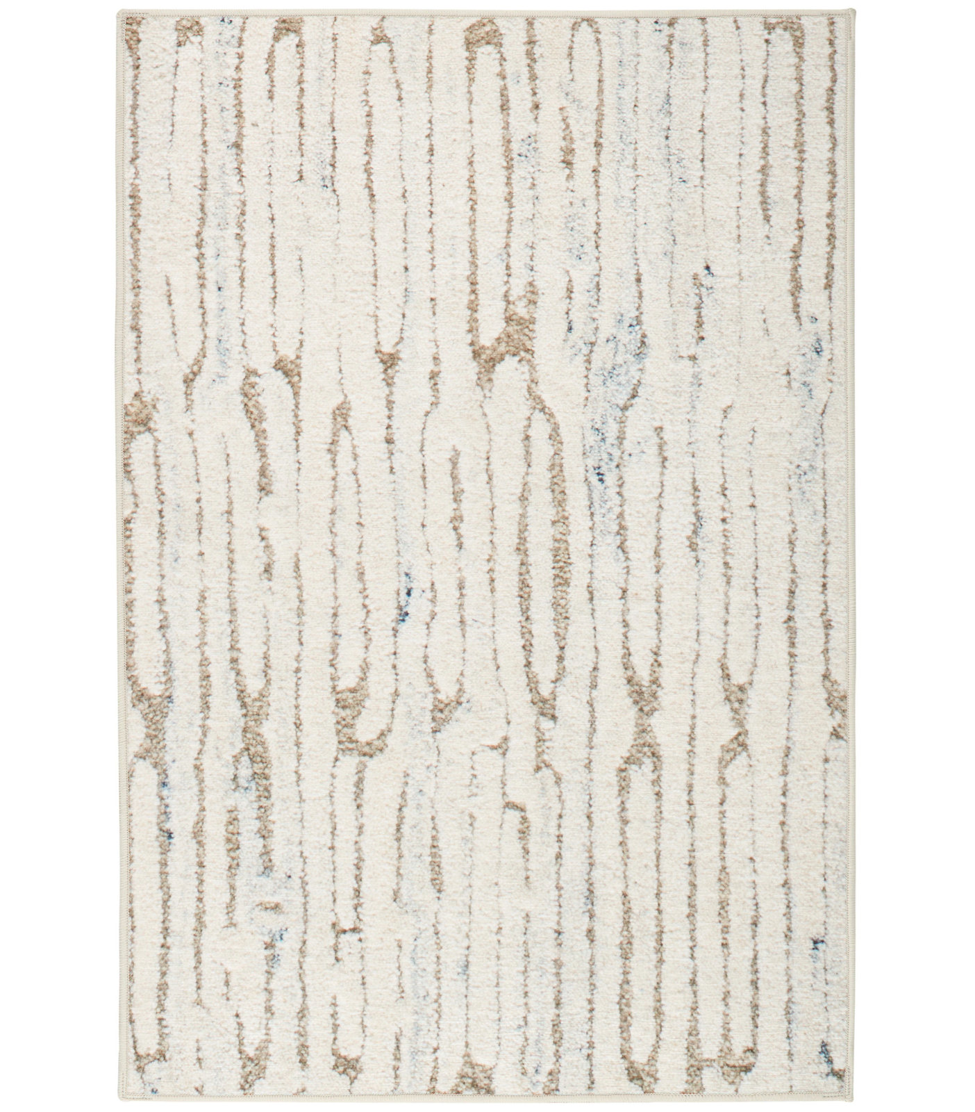 Malone Oatmeal Machine Washable Geometric Rug, Rectangle 8'6" x 11'6"