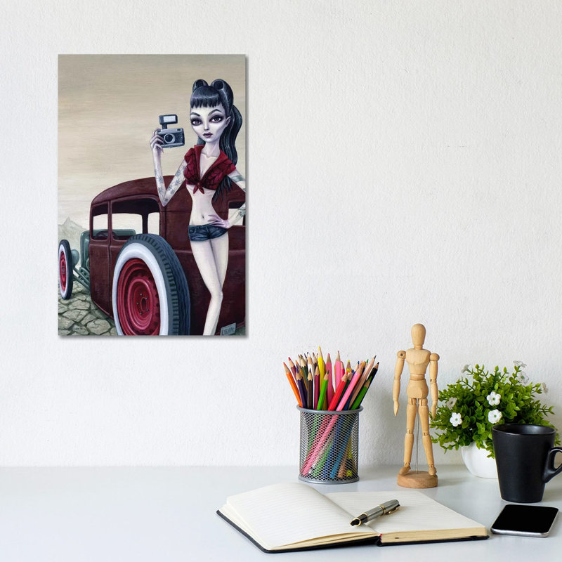 Lydia by Megan Majewski - Wrapped Canvas Print, 20.32 cm H x 30.48 cm W