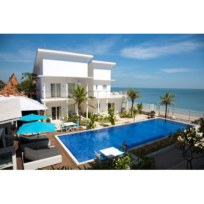 Luxury Villa by AND-ONE - Wrapped Canvas Print