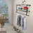 Wall-mounted Metal Clothing Rack-106237155