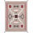 Isabelline Tuscany Collection Reversible Wool Mocha Area Rug- 5' 1'' X 7' 0''