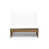 Teak Frame/White Cushion selected