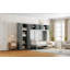 Grand lit escamotable mural avec armoires