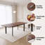 Ensemble de salle à manger Modern Kitchen, table de salle à manger extensible de 63 à 78,7 po avec chaises rembourrées-2023022290-2023022291