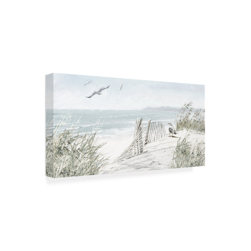 Art mural sur toile tendue - "Wallal Dunes" par Macneil Studio pour le salon, la chambre à coucher ou le bureau - 16 x 32