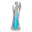 Figurine de table lumineuse Kurt Adler, ange priant, 10,5 po