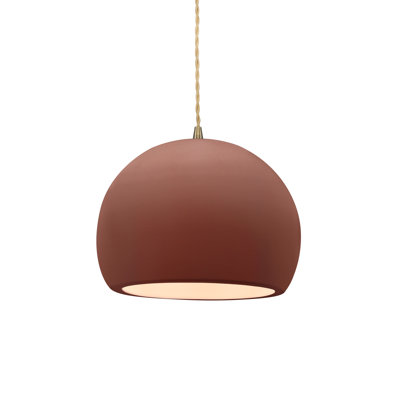 Luminaire suspendu 1 lumière DEL intégré Aschwin
