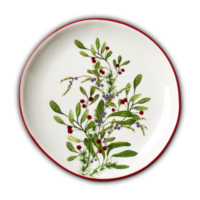 Winter Berries Salad Plate
