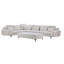 Canapé modulaire rembourré 4 pièces Ryong-622081142