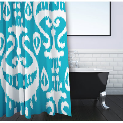 Rideau de douche simple Melchior Ikat